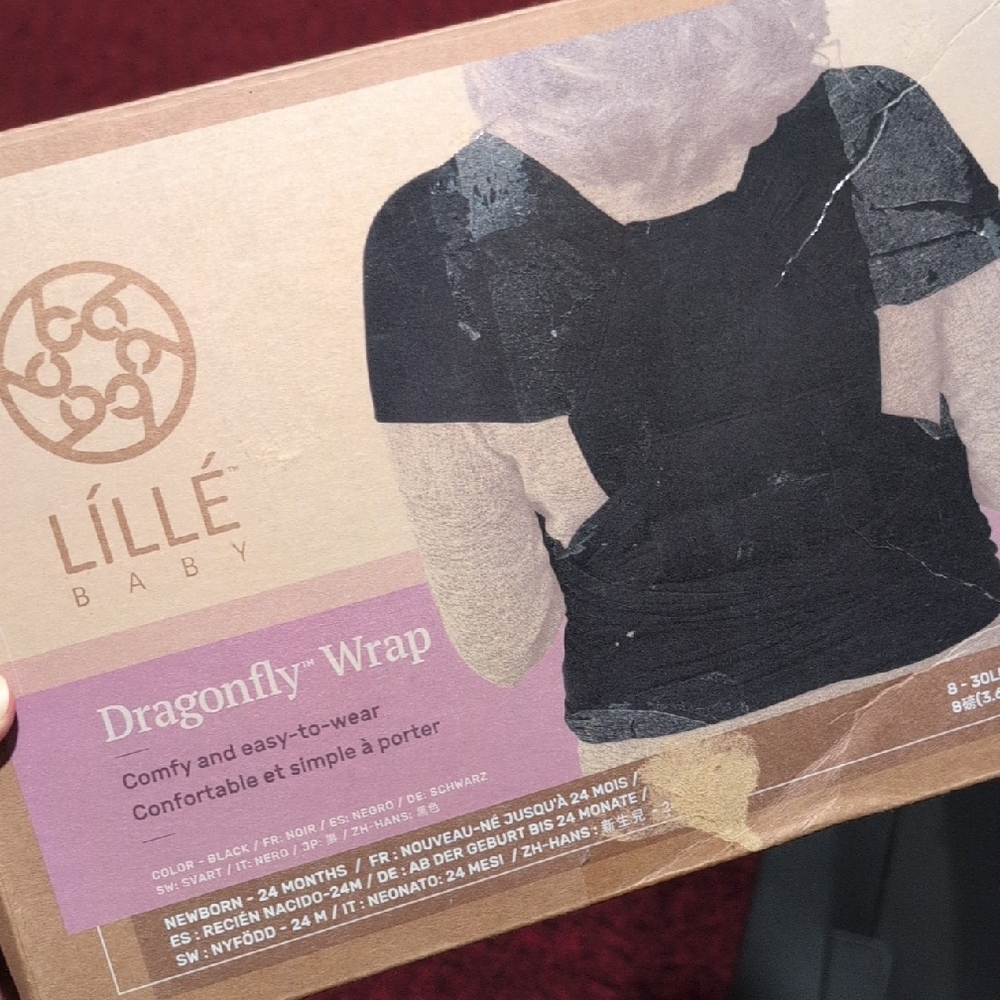 LÍLLÉbaby Dragonfly Wrap in Black